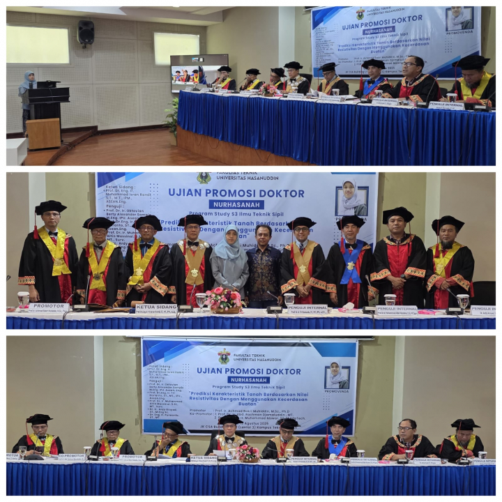 AI dalam Geoteknik: Inovasi Doktor Baru Teknik Sipil Fakultas Teknik Unhas untuk Efisiensi Investigasi Tanah