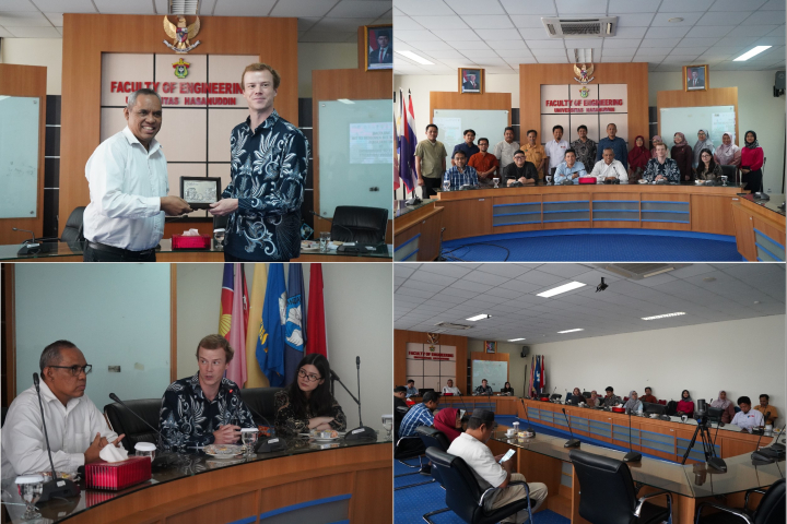 Fakultas Teknik Unhas Terima Kunjungan First Secretary Economic Affairs Kedutaan Belanda, Bahas Kolaborasi Strategis dan Potensi Maritim Sulsel.