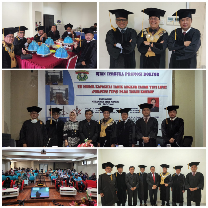 Fakultas Teknik UNHAS Meyudisium Doktor Teknik Sipil Bidang Geoteknik