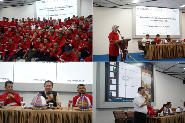 K3 Unhas Gelar Bimtek “Mental Health is Priority”, Fakultas Teknik Jadi Tuan Rumah