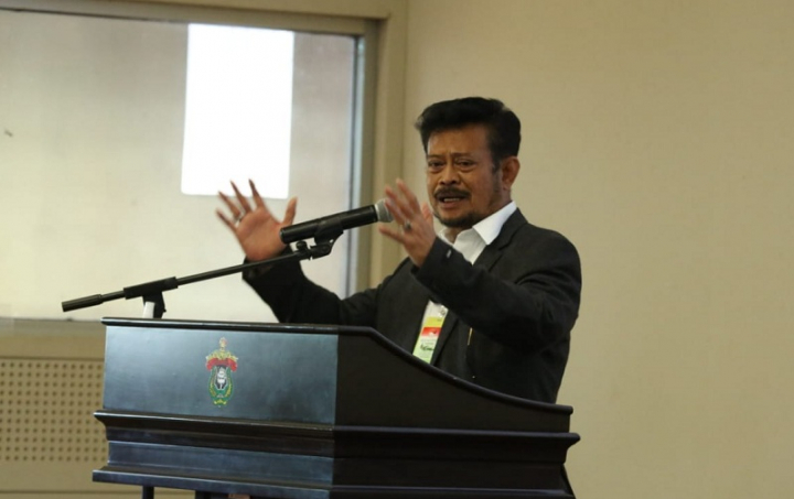 Dies Natalis Fakultas Teknik Unhas, Mentan SYL Tekankan Kolaborasi Memajukan Teknologi Pertanian