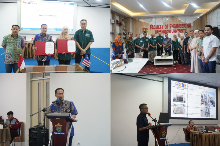 Fakultas Teknik Universitas Hasanuddin perkuat kolaborasi dengan Faculty Of Civil Departemen UTM.