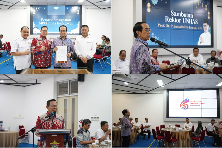 Fakultas Teknik Universitas Hasanuddin Gelar Halal Bihalal serta Launching Kegiatan FTUH Tahun 2025