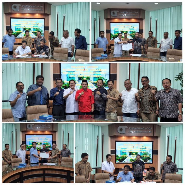 Penandatanganan MoA Antara Fakultas Teknik Unhas dan Rumah Sakitdr. Abdul Rivai Kab Berau Kaltim
