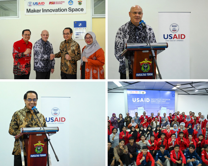 Direktur USAID Pantau Progress Kesiapan Operasional Maker Innovation Space.