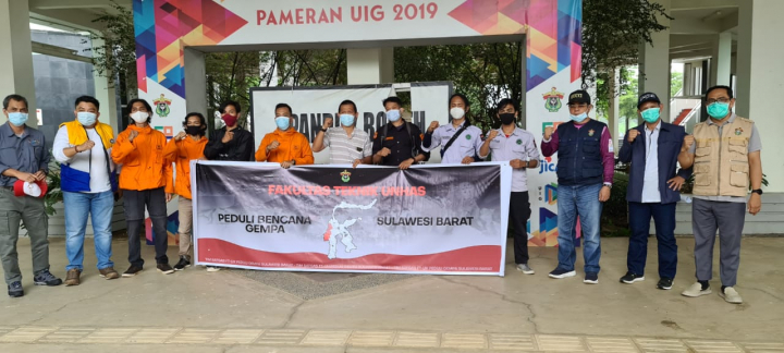 Tim Satgas Kebencanaan FT Unhas aksi tanggap darurat untuk Sulawesi Barat