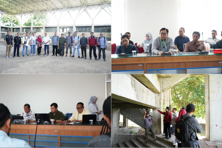 Fakultas Teknik Unhas Gelar Mutual Check Awal (MC-0) untuk Pembangunan Gedung Sport Hall Tahap III