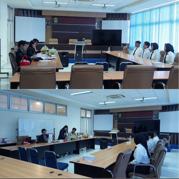 Departemen Teknik Mesin Fakultas Teknik Unhas Gelar Wawancara Magang Luar Negeri Bersama TAINEXAS Co., Ltd. dan Shinei Steel Co., Ltd.