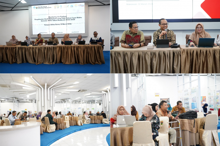 Fakultas Teknik Unhas Gelar Monev Percepatan Studi dan Capaian MKPK Bersama Wakil Rektor Bidang Akademik
