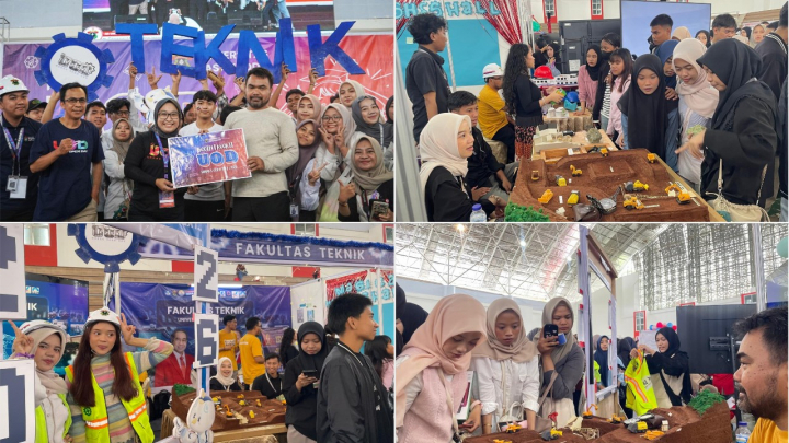 Booth Fakultas Teknik Jadi Favorit dengan Pengunjung Terbanyak di Unhas Open Day