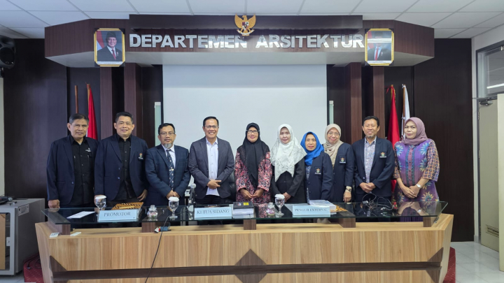 Prodi S3 Ilmu Arsitektur FT Unhas Meluluskan Dr. Marwati lewat Disertasi tentang Sistem Struktur Rumah Sederhana yang Efisien