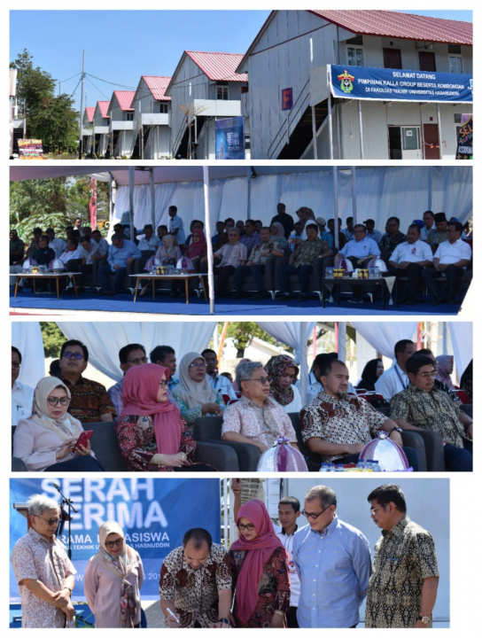 Peresmian Asrama Mahasiswa Kalla Dormitory FT-UH