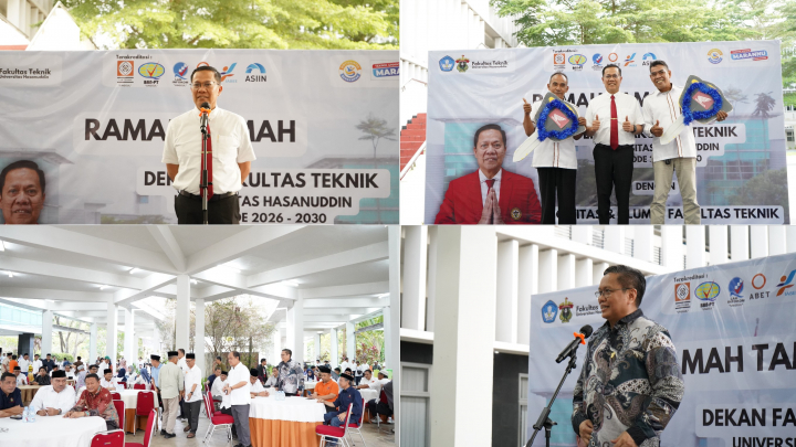 Perkuat Konsolidasi, Dekan FT Unhas Gelar Ramah Tamah dan Serahkan Unit Sepeda Motor untuk Tendik