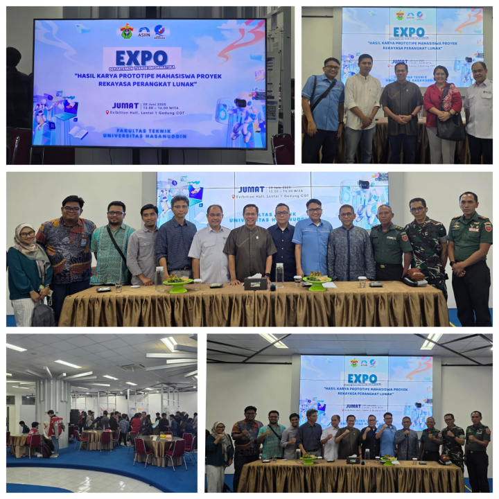 Mahasiswa Teknik Informatika Unhas Pamerkan Inovasi RPL dalam Expo Proyek Rekayasa Perangkat Lunak 2025