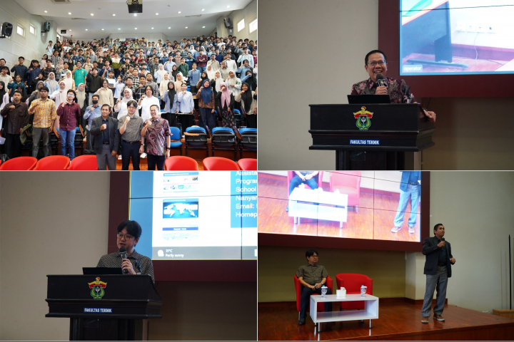 Perkuat Riset Semikonduktor, FT-UH Gelar International Guest Lecture bersama Prof. Tony Tae-Hyoung Kim